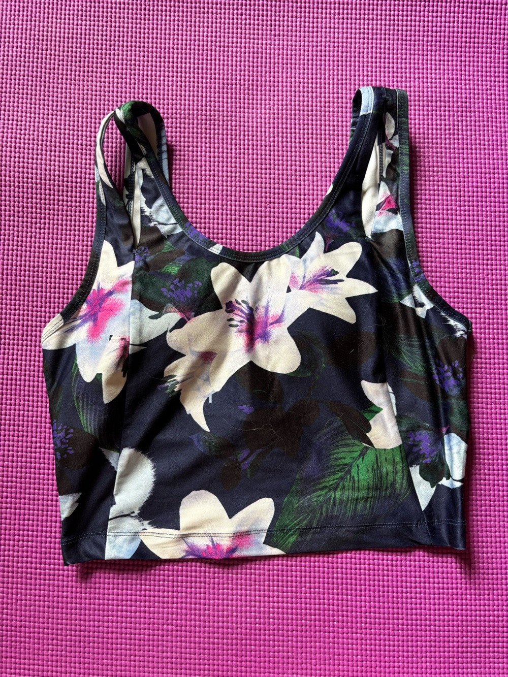 Nine West | Navy Floral Sports Bra 🩷